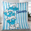 Funny The Smurfs Comics Ver3 Gifts Lover Blanket
