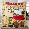 Snoopy Charlie Brown Peanuts Cartoon Ver5 Gifts Lover Blanket
