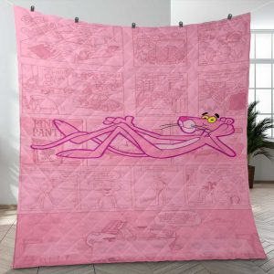 Lovely Pink Panther Show TV Series Gift Lover Blanket