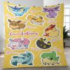 Pokemon Go Eevee evolution 28 Gift Lover Blanket