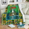 The Legends Of Zelda 35th Anniversary Thank You For The Memories 184 Gift Lover Blanket