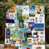 Snoopy The Peanuts Cartoon 1k80 Gift Lover Blanket