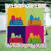 Snoopy Charlie Brown The Peanuts Cartoon Snoopy Pop Art 1k89 Gift Lover Blanket