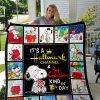 Snoopy Christmas The Peanuts Cartoon 1k113 Gift Lover Blanket