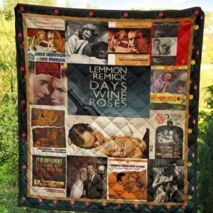 Days of Wine and Roses Blanket Fan Gift