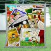 Snoopy Spider Man Single Twin Queen King Super King Blankets Quilt Cover Bedroom Decor Blanket