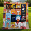 Cartoon Character Happy Snoopy Quilt Fleece Blanket Fan Made All Season 3D Blanket 16