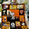 Cartoon Character Mummy Snoopy Halloween Quilt Fleece Blanket Fan Made All Season 3D Blanket
