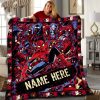 Spiderman Dark Marvel Comics Personalized Blanket