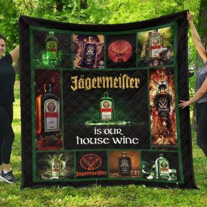 Jagermeister Is Our Wine Blanket Funny Gift Idea 3D Blanket 53