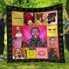 Post Malone Blanket Amazing Gift For Music Fan 3D Blanket 54