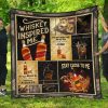 Johnnie Walker Blanket Whiskey Inspired Me Funny Gift 3D Blanket 107