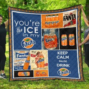 Fanta Blanket Funny Gift For Soft Drink Lover 3D Blanket 134