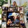 George Strait Album Music Thank You For The Memories 8K848 Gift Lover Blanket II0