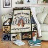 Basset Hounds Natures Bed Warmers Fleece Blanket