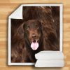 Flat Coated Retriever Blanket