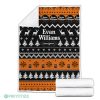 Evan Williams Ugly Xmas Whisky Fleece Blanket