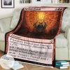 Afr 142 Farideh S Fireball Magic The Gathering Mtg Blanket