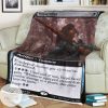 Afr 396 Vorpal Sword Magic The Gathering Mtg Blanket