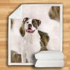 American Bulldog Blanket