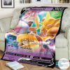Anime Pokemon Alakazam V Custom Blanket