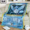 Anime Pokemon Articuno Custom Blanket