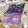 Anime Pokemon Basic Crobat Custom Blanket