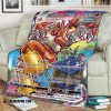 Anime Pokemon Blaziken Vmax Chilling Reign Blanket 2