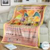 Anime Pokemon Charizard Evolutions Custom Blanket