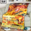 Anime Pokemon Charizard Ex Xy Promos Soft Blanket 2