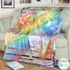 Anime Pokemon Charizard Vmax Champions Path Custom Blanket