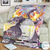 Anime Pokemon Charizard Vmax Shining Fates Custom Blanket