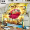 Anime Pokemon Cherish Ball Trainer Soft Blanket 2