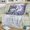 Anime Pokemon Dialga Lv 68 Full Print Soft Blanket