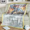 Anime Pokemon Dialga Vivid Voltage Custom Blanket