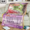 Anime Pokemon Espeon Gold Star Full Print Soft Blanket