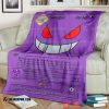 Anime Pokemon Gengar Full Art Soft Blanket