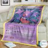 Anime Pokemon Gengar Generations Custom Blanket