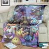 Anime Pokemon Ghosting Custom Soft Blanket