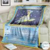 Anime Pokemon Lapras Holo 1St Edition Custom Blanket