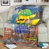 Anime Pokemon Luigi Pikachu Custom Soft Blanket