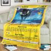 Anime Pokemon Luxray Custom Soft Blanket
