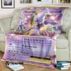 Anime Pokemon Mewtwo Ex Evolutions Custom Soft Blanket 2