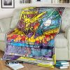 Anime Pokemon Moltres Zapdos Articuno Gx Custom Soft Blanket
