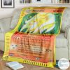Anime Pokemon Ninetales Custom Blanket