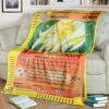 Anime Pokemon Ninetales Full Print Soft Blanket