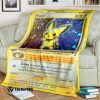 Anime Pokemon Pichu Custom Soft Blanket