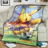 Anime Pokemon Pikachu Ex Blanket