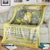 Anime Pokemon Raichu Card Blanket
