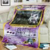 Anime Pokemon Sabrinas Gengar Japanese Ver Custom Soft Blanket
